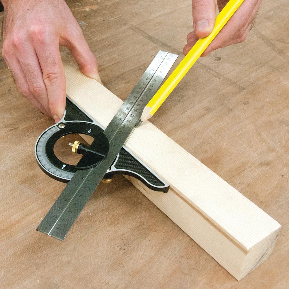 Silverline Combination Square Set 300mm