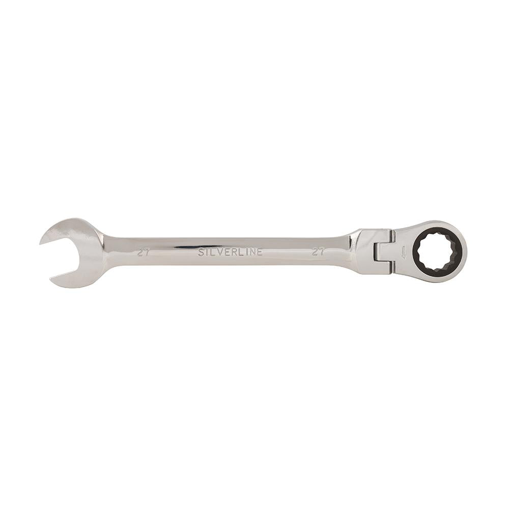 Silverline Flexible Head Ratchet Spanner 27mm