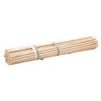 Silverline Wooden Broom Handles 4' x 15/16" Dia 50pce