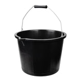 Silverline Heavy Duty Builders Bucket Black 15Ltr