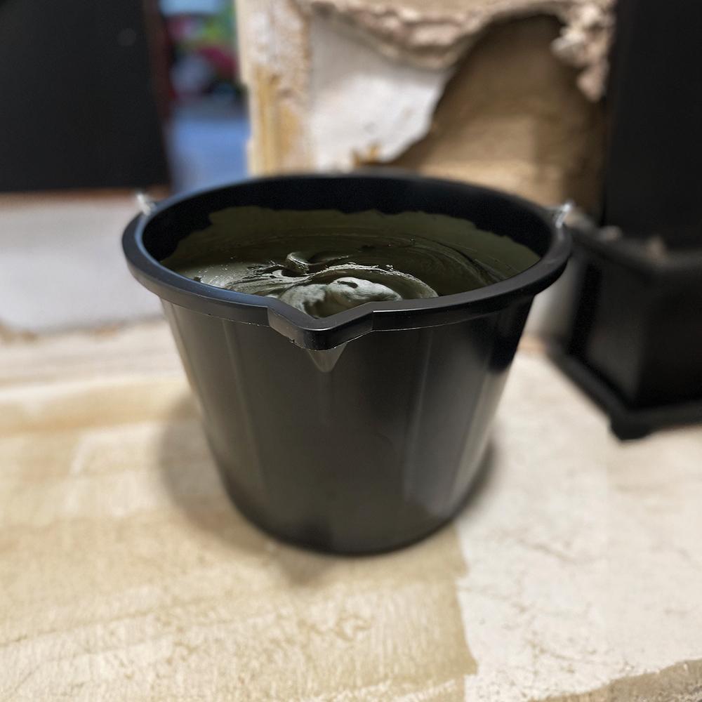 Silverline Heavy Duty Builders Bucket Black 15Ltr