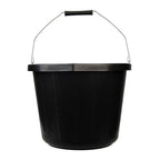 Silverline Heavy Duty Builders Bucket Black 15Ltr