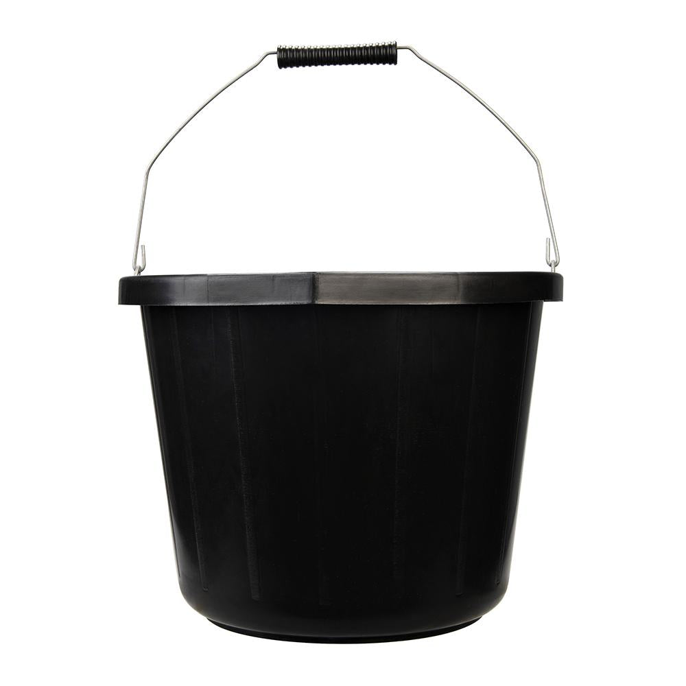 Silverline Heavy Duty Builders Bucket Black 15Ltr
