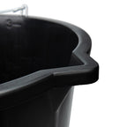 Silverline Heavy Duty Builders Bucket Black 15Ltr