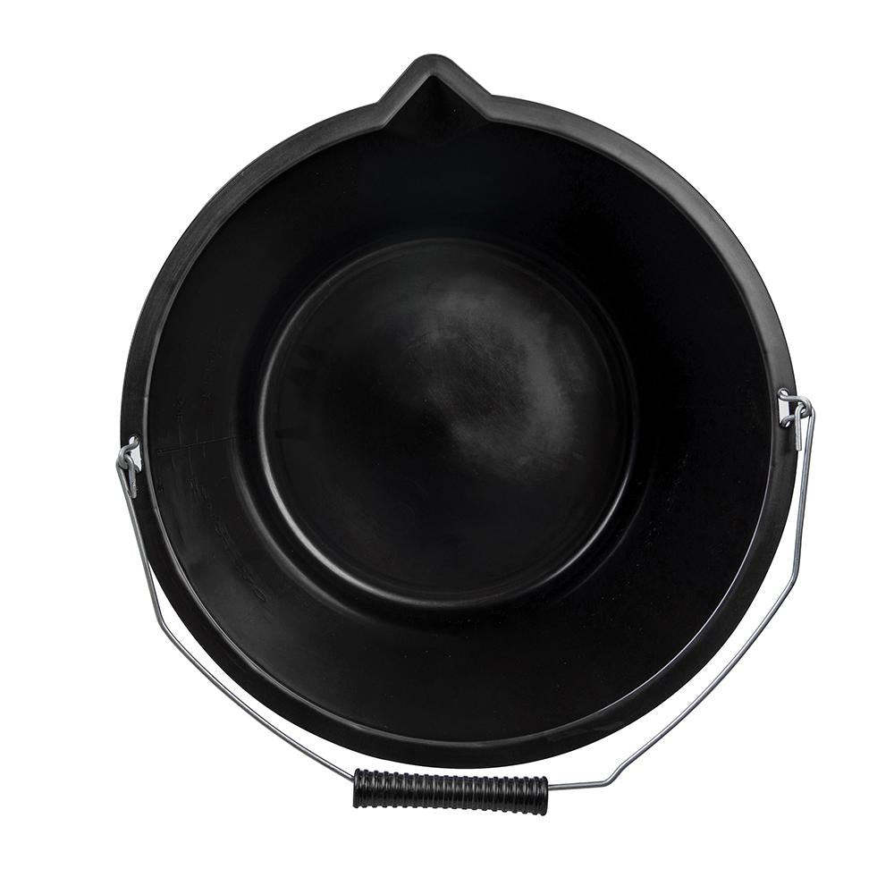 Silverline Heavy Duty Builders Bucket Black 15Ltr