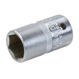 King Dick Socket SD 1/4" Metric 6pt 10mm
