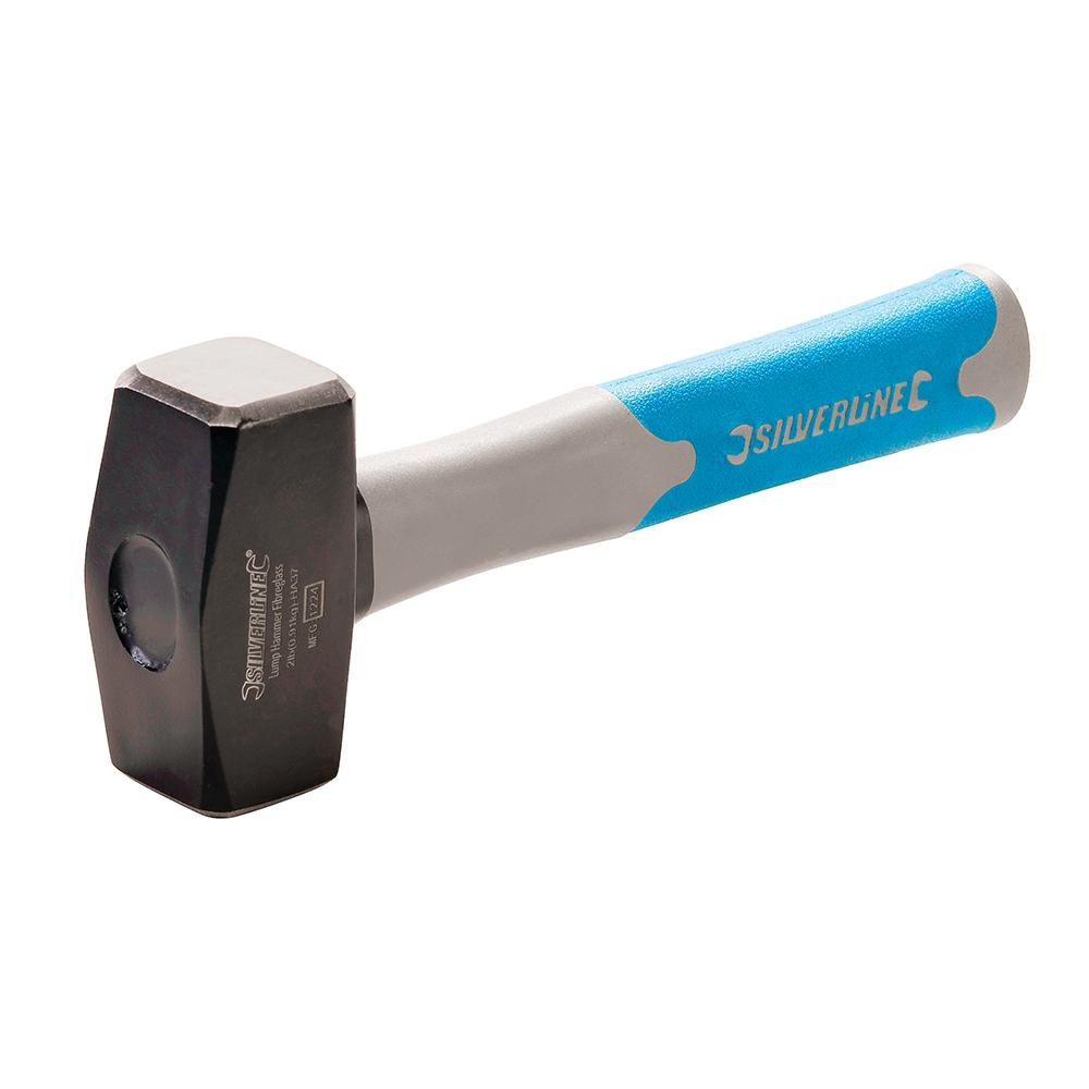 Silverline Lump Hammer Fibreglass 2lb (0.91kg)