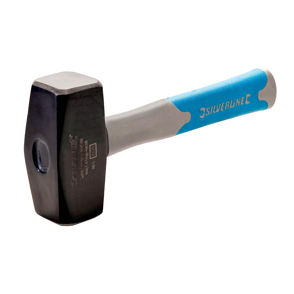 Silverline Lump Hammer Fibreglass 4lb (1.81kg)