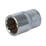 Socket SD 1/2" Metric 12pt 18mm