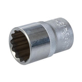 Socket SD 1/2" Metric 12pt 19mm