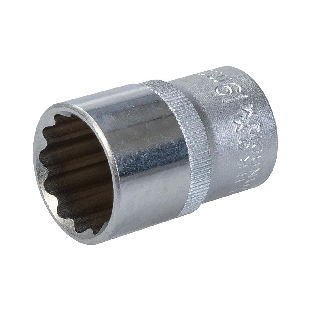 Socket SD 1/2" Metric 12pt 19mm
