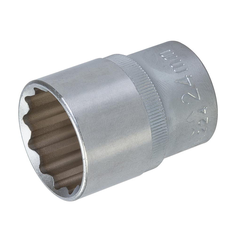 Socket SD 1/2" Metric 12pt 24mm