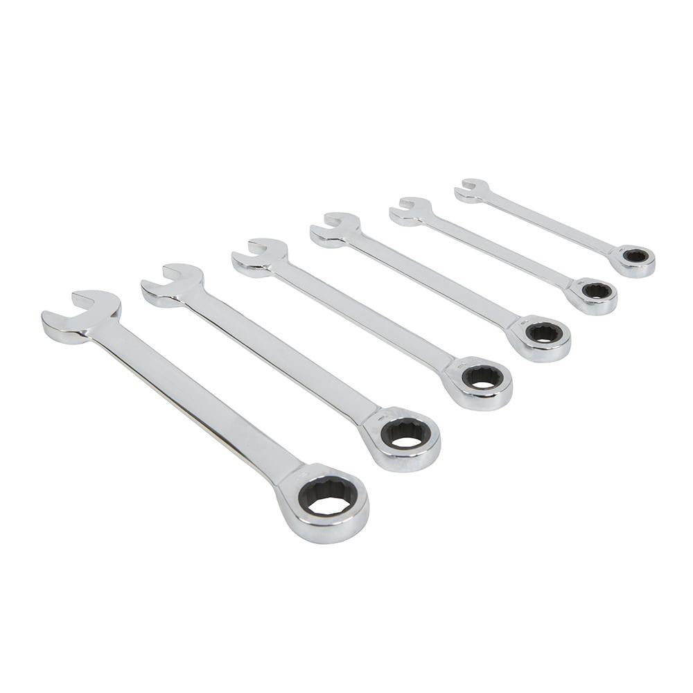 Ratchet Combination Spanner Set Metric 12pce 8 - 19mm