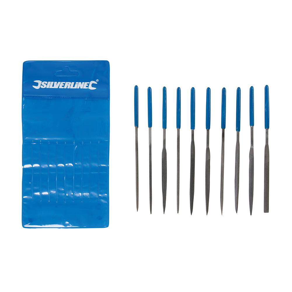 Silverline Needle File Set 10pce