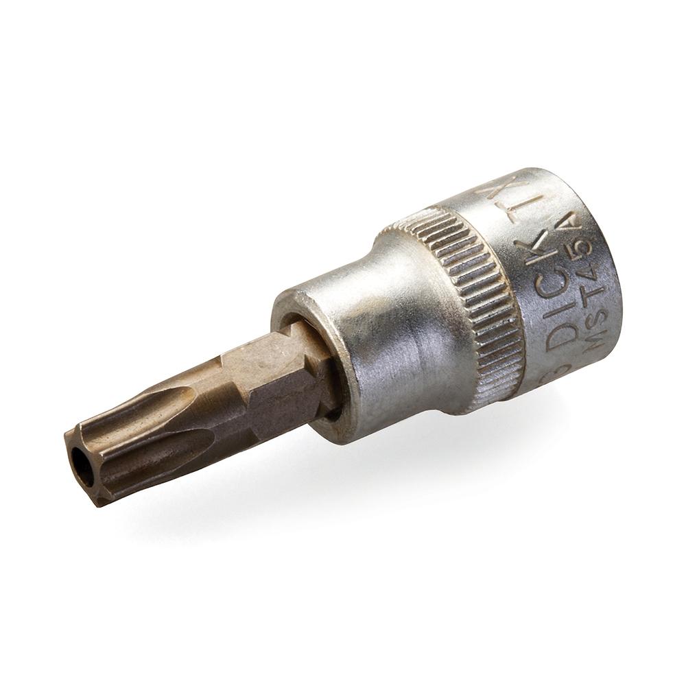 King Dick Socket SD 3/8" Insert Trx Bit Anti Tamper T45