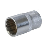 Socket SD 3/8" Whitworth 12pt 1/4"