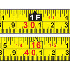 Silverline Hi-Vis Contour Tape 8m / 26ft x 25mm