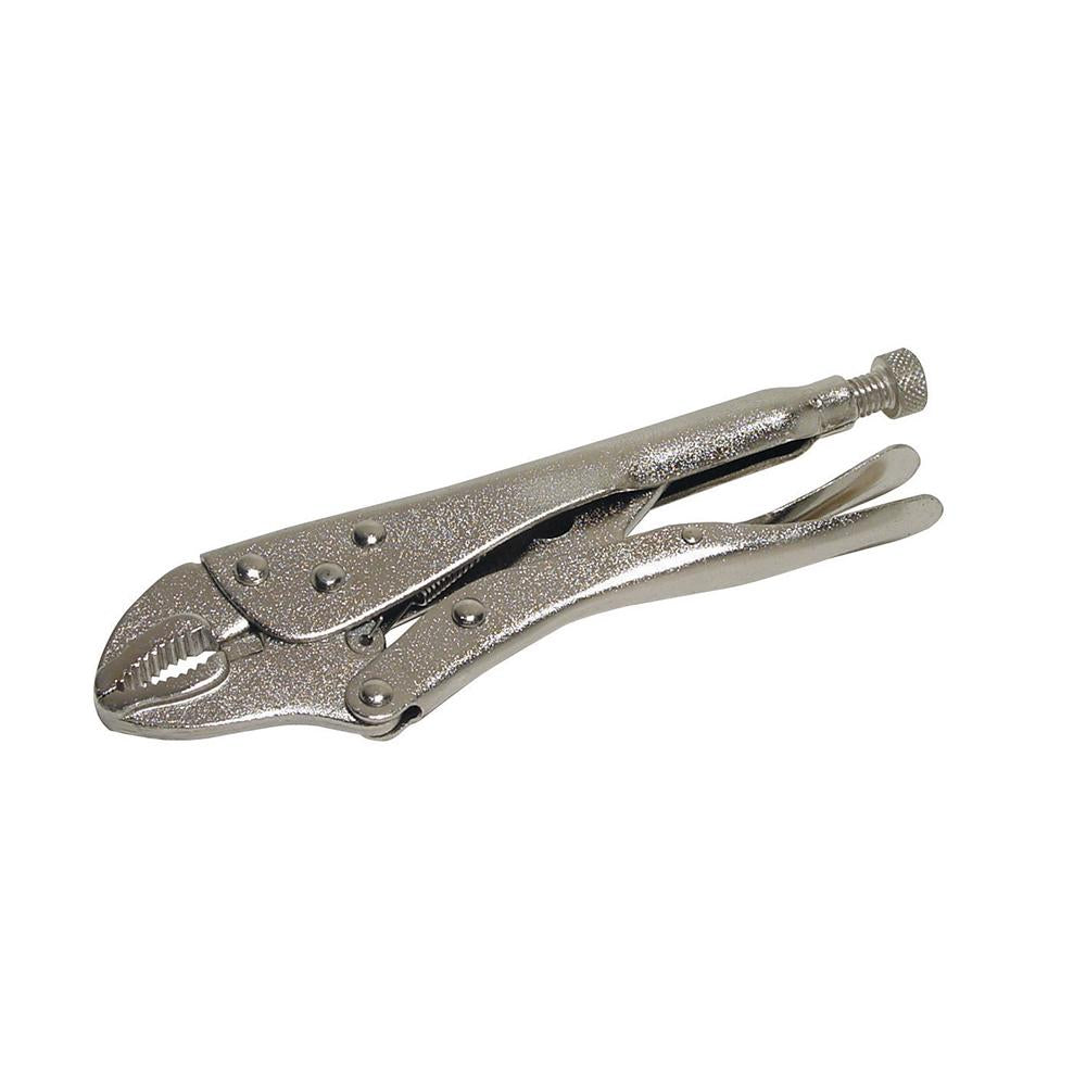 Silverline Self-Locking Pliers 220mm Curved