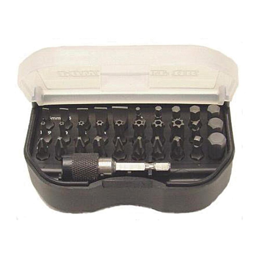 King Dick Hex Bits Set 31pce 1/4"