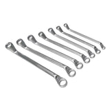 King Dick Ring Spanner Set Whitworth 7pce 1/8" - 9/16"